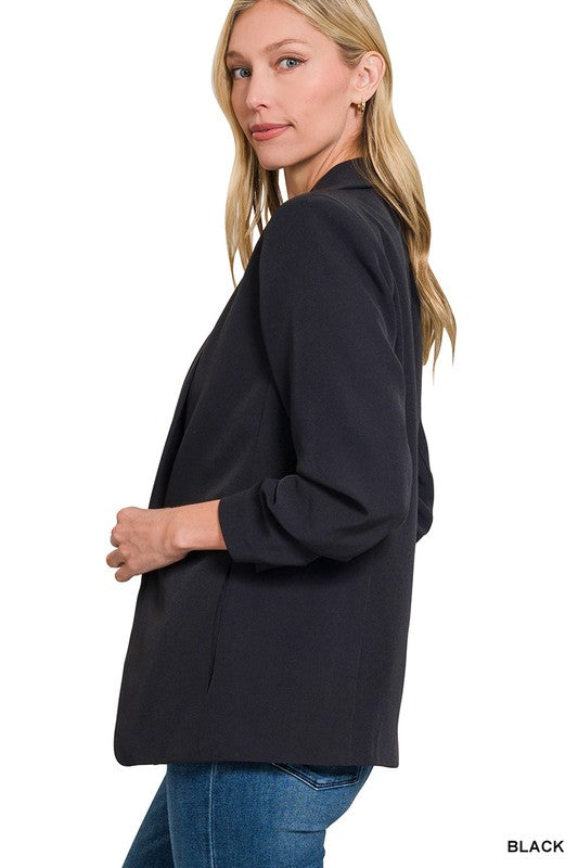 The Power Move black blazer, view 1