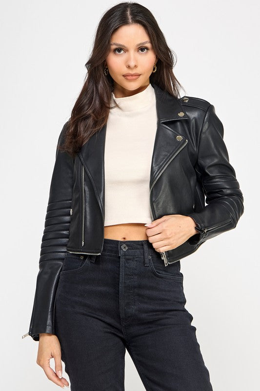 Rebel Luxe Moto Jacket