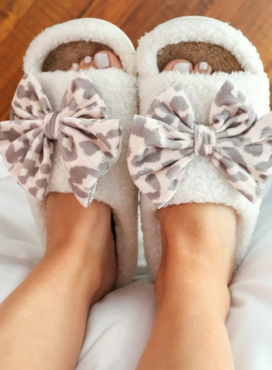 Bella Bow Slippers