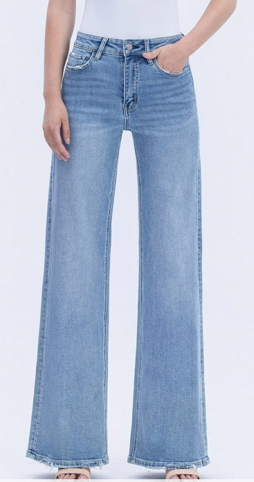 Vervet The Ashford wide-leg jeans, view 1
