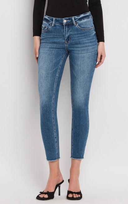 Vervet I'm Into You skinny jeans, front view