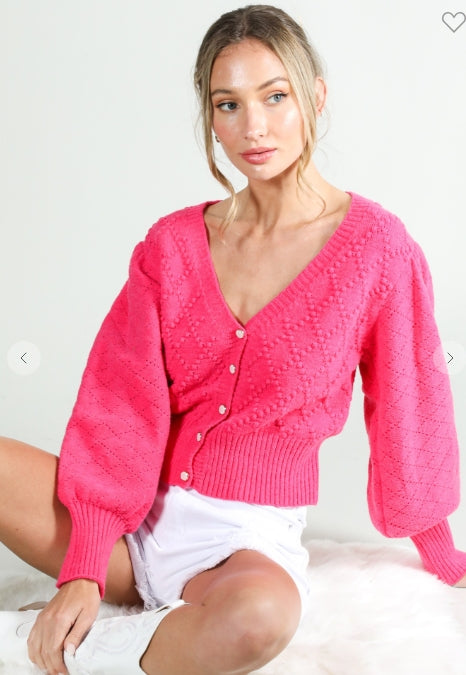 The Colette button-down cardigan, view 1